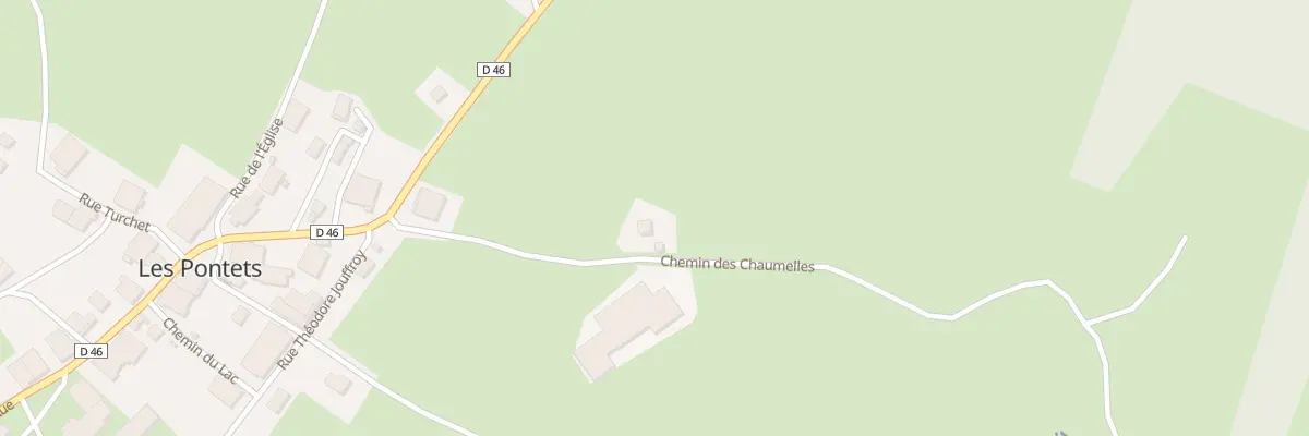 Plan du 1 Che des Chaumelles aux Pontets
