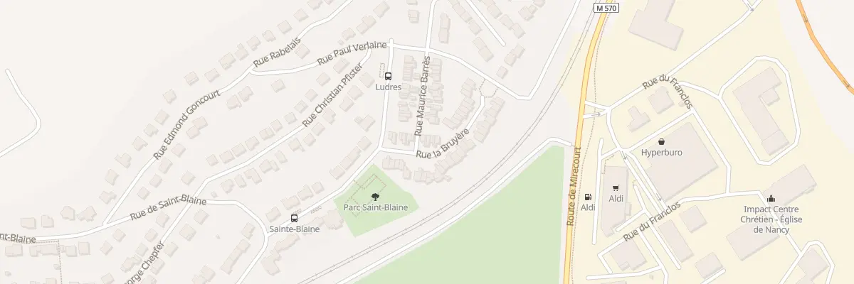Plan du 43 Rue la Bruyère à Ludres