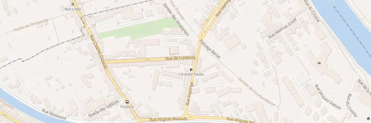 Plan du 3 Rue de Fontenoy à Nancy