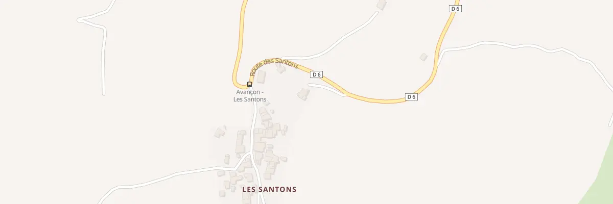 Plan du 5182 Les Santons à Avançon