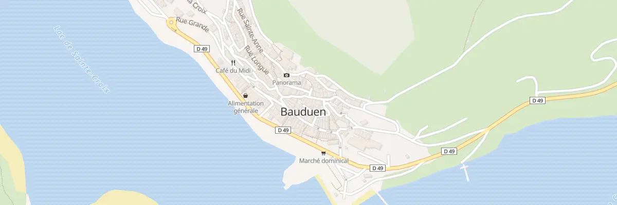 Plan du 5102 Rue du Grand Four à Bauduen