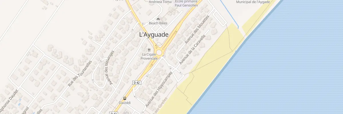 Plan du 1 Pl Saint Louis l’Ayguade à Hyères