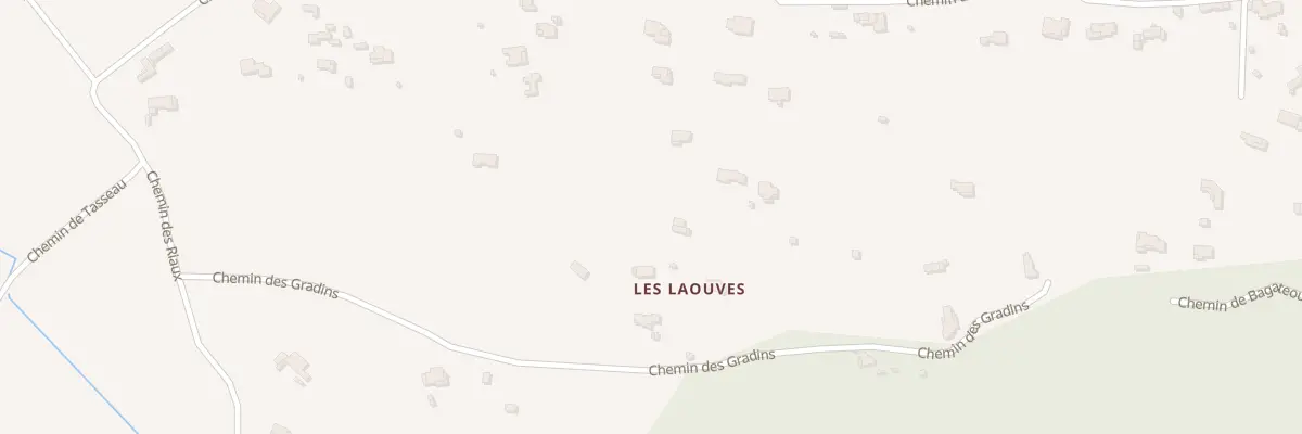 Plan du 6 Che des Gradins à Carcès