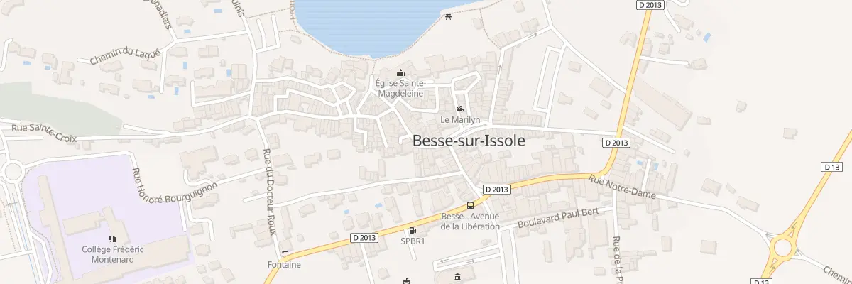 Plan du 6 Rue Paul Barreme à Besse-sur-Issole