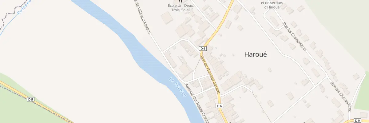 Plan du 7 Sq de Lorraine à Haroué