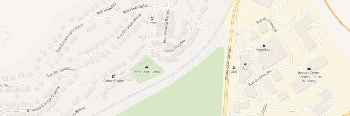 Plan du 66 Rue la Bruyère à Ludres