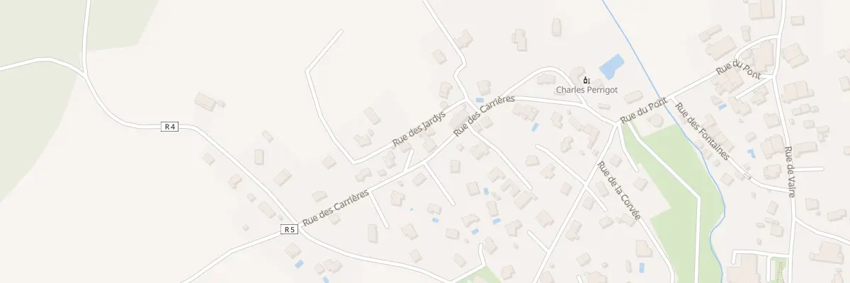 Plan du 8 Rue des Carrières à Nancray