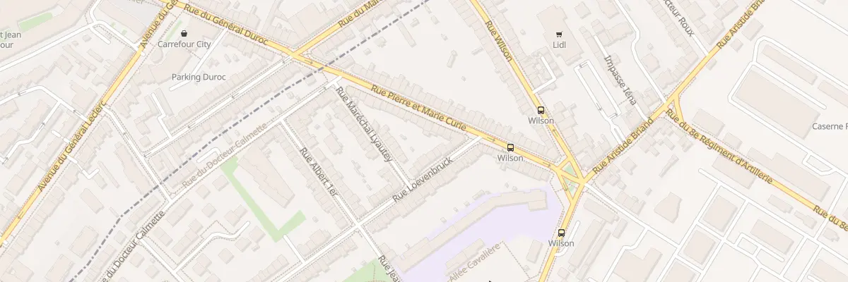 Plan du 26 Rue Pierre et Marie Curie à Vandœuvre-lès-Nancy