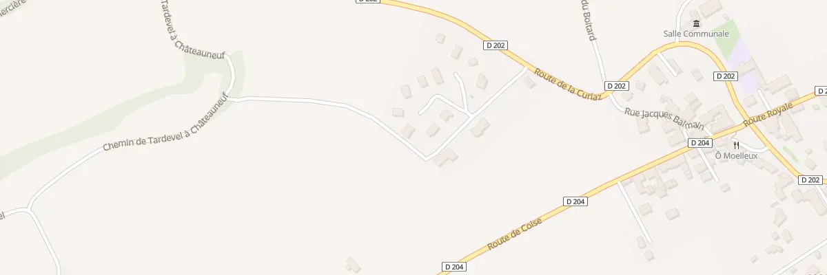 Plan du 181 Che de Juliancin à Châteauneuf