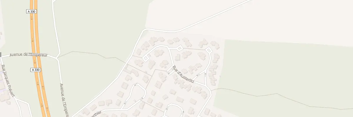 Plan du 2 Rue de Iena à Richardménil