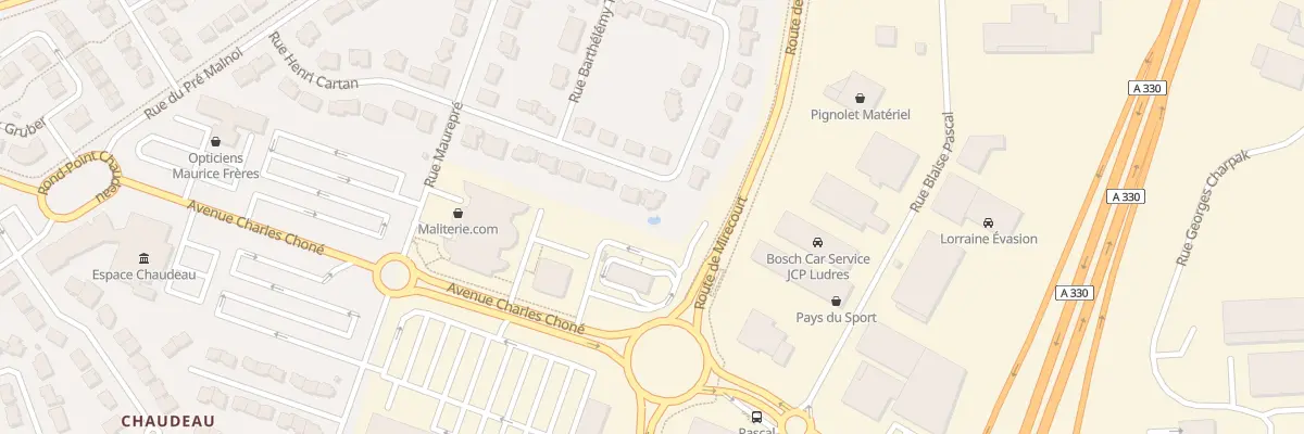 Plan du 140 Rue Joseph Marie Jacquard à Ludres