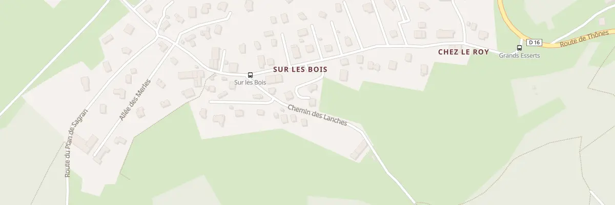 Plan du 32T Rue du Grand Essert à Annecy