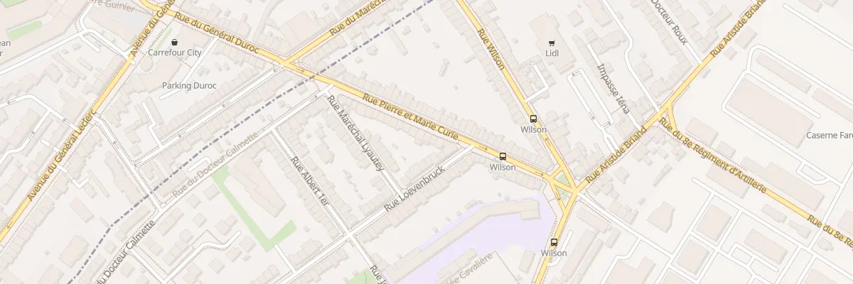 Plan du 28 Rue Pierre et Marie Curie à Vandœuvre-lès-Nancy