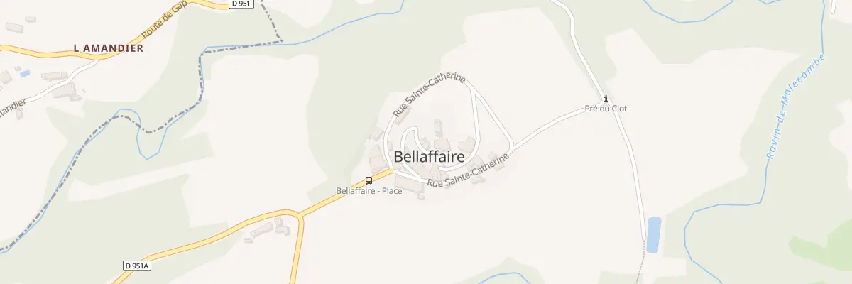Plan du 121 Rue de l’Église à Bellaffaire