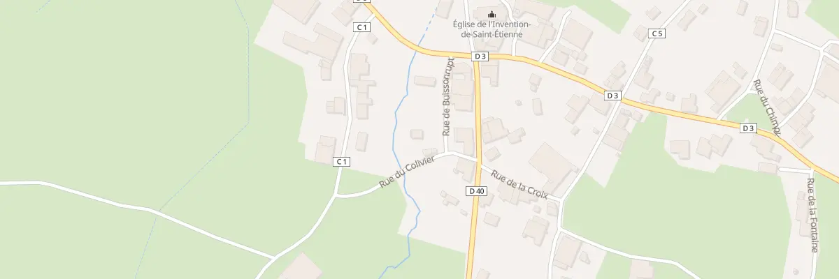 Plan du 2 Rue du Colivier à Escles