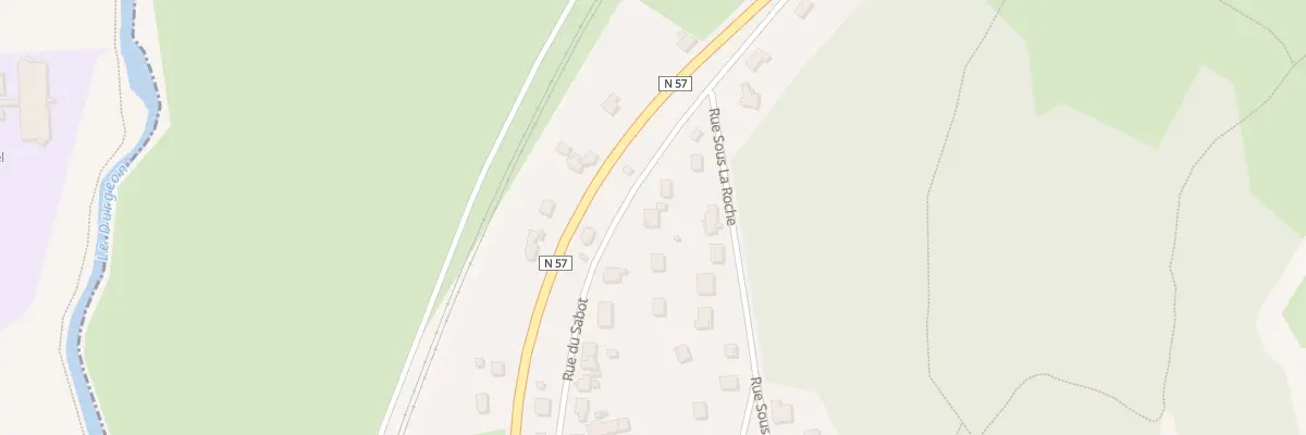 Plan du 36 Rue du Sabot à Frotey-lès-Vesoul