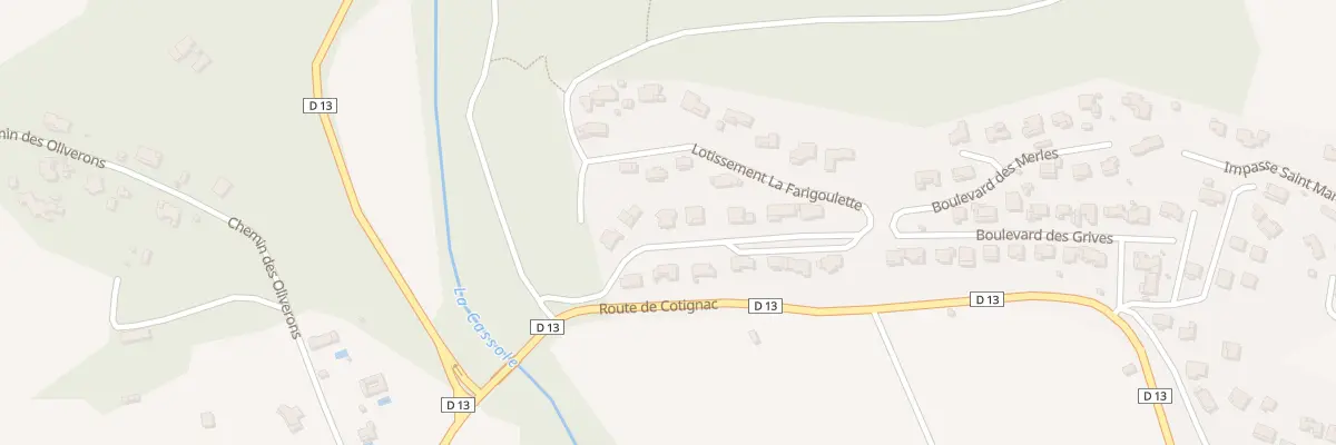 Plan du 12 Lot la Farigoulette à Carcès