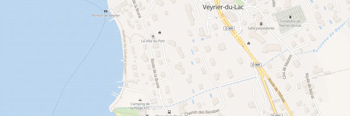 Plan du 6B Rte de la Brune à Veyrier-du-Lac