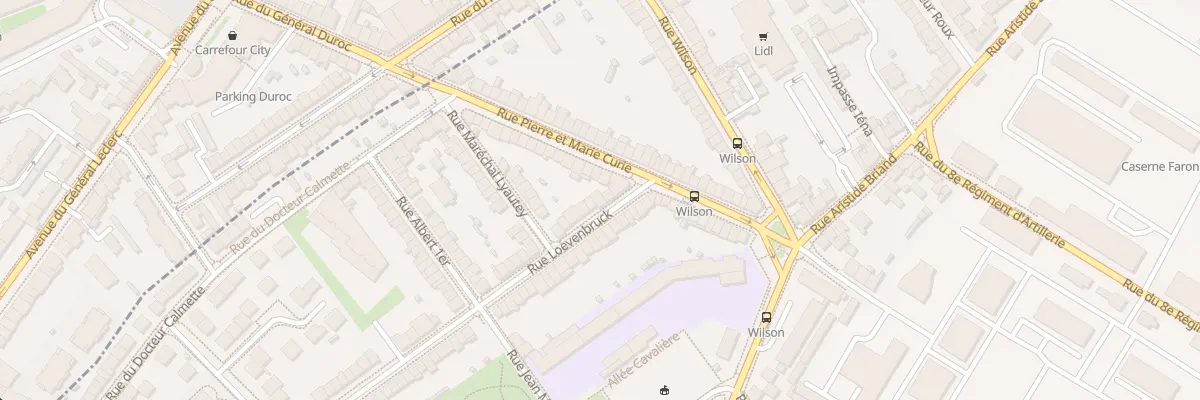 Plan du 5 Rue Loevenbruck à Vandœuvre-lès-Nancy