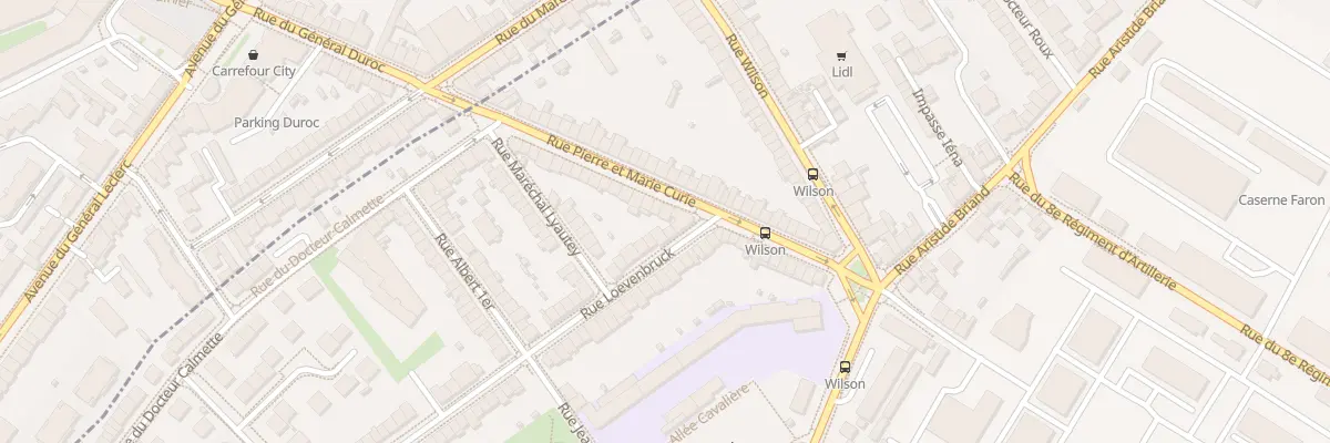 Plan du 32 Rue Pierre et Marie Curie à Vandœuvre-lès-Nancy