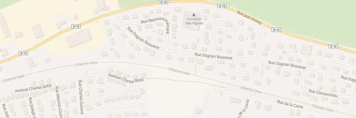 Plan du 31 Rue Dagnan Bouveret à Quincey