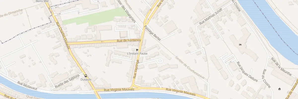 Plan du 22 Rue Vayringe à Nancy