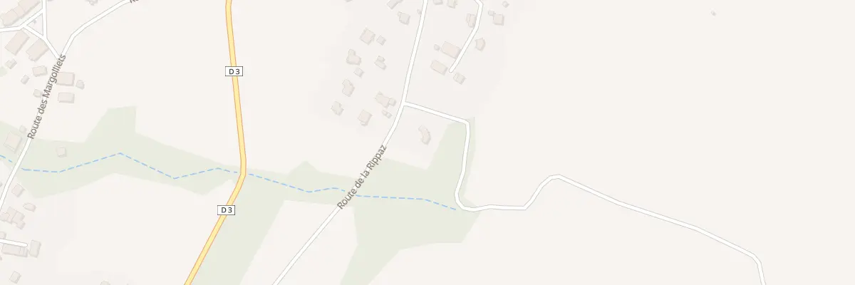 Plan du 700 Rte de la Rippaz à Menthonnex-en-Bornes