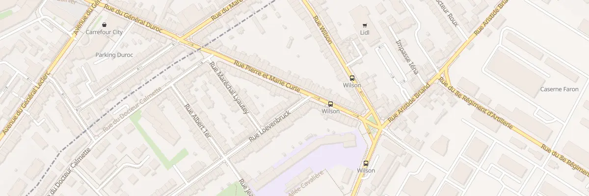 Plan du 32B Rue Pierre et Marie Curie à Vandœuvre-lès-Nancy