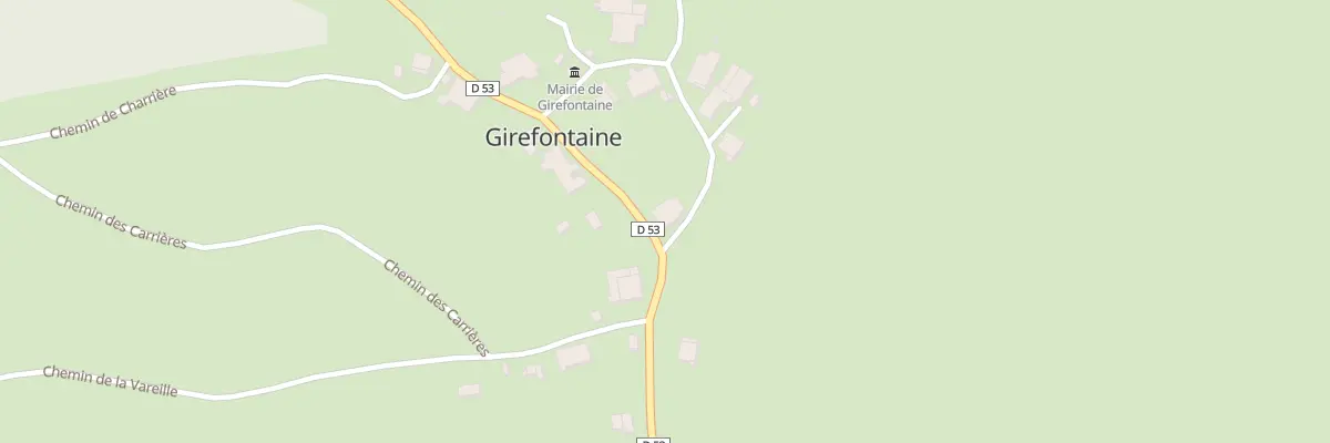 Plan du 5006 Le Village à Girefontaine