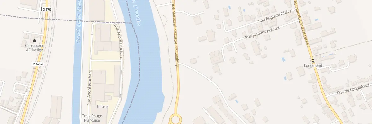 Plan du 74 Rue du Pavillon à Malzéville