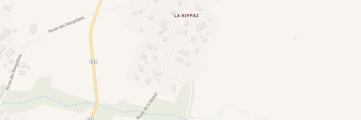 Plan du 704 Rte de la Rippaz à Menthonnex-en-Bornes