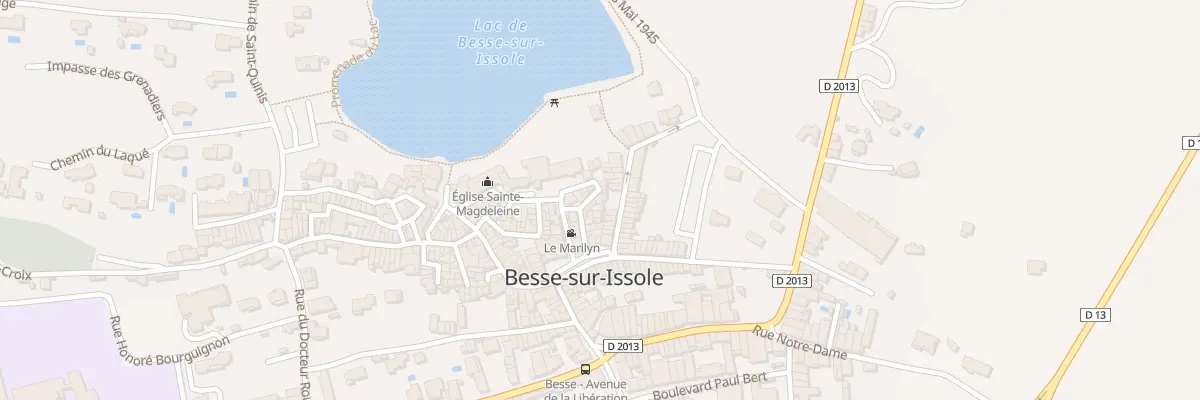 Plan du 5188 Rle de la Mairie à Besse-sur-Issole