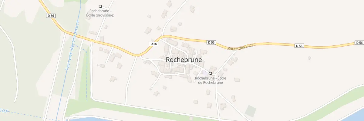 Plan du 5096 Le Village à Rochebrune
