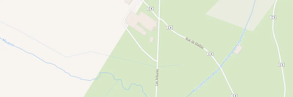 Plan du 5001 Desompre à Escles