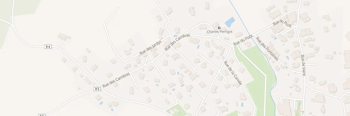 Plan du 9 Rue des Carrières à Nancray
