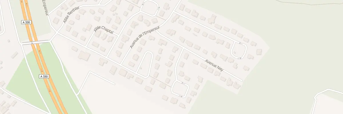 Plan du 4 All Davout à Richardménil