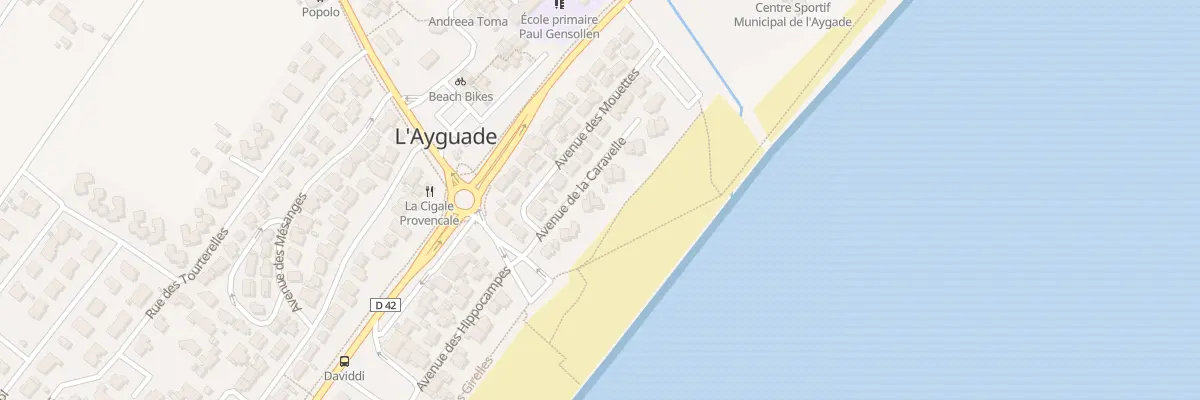 Plan du 10 Av de la Caravelle à Hyères