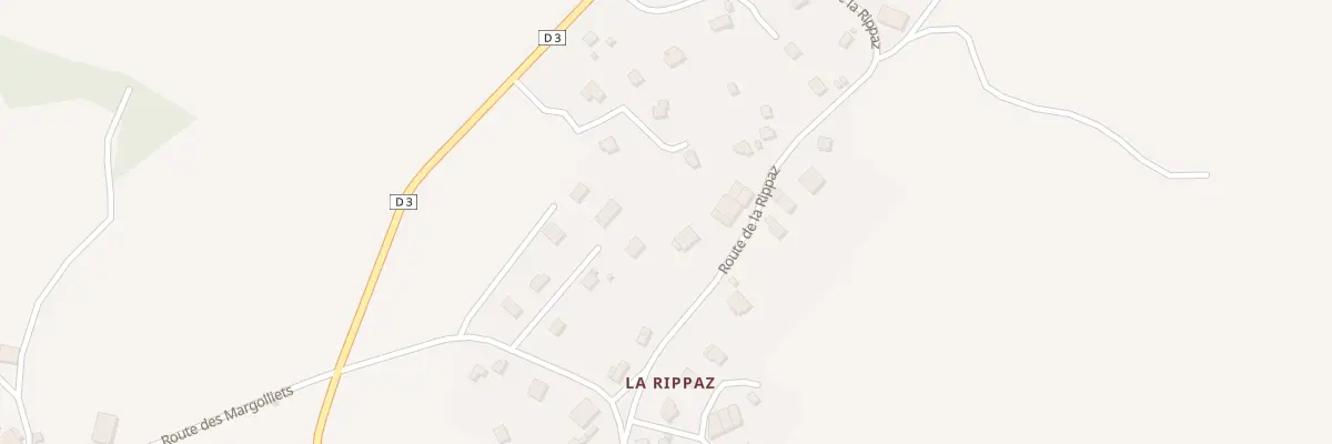 Plan du 979 Rte de la Rippaz à Menthonnex-en-Bornes