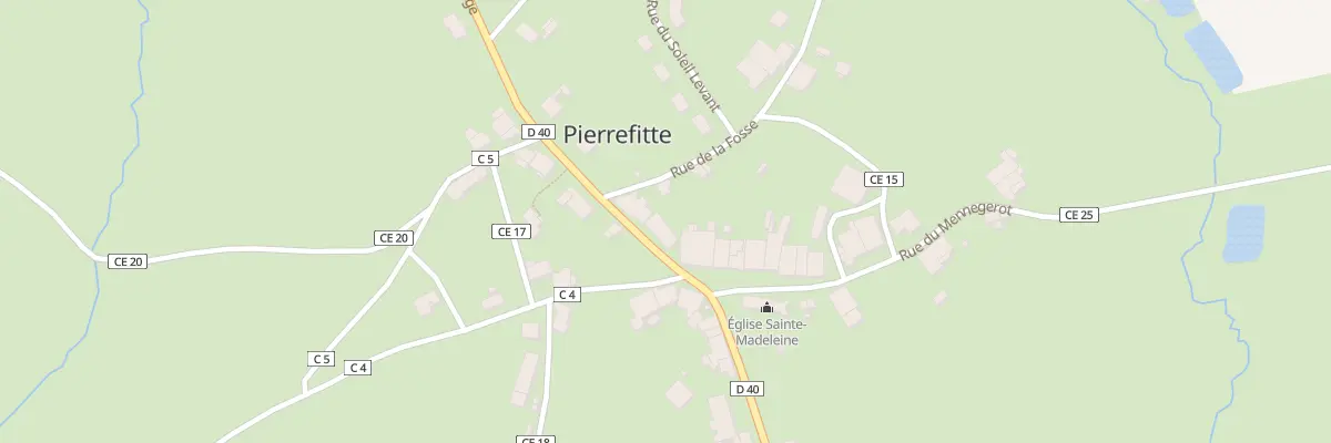 Plan du 24 Grande Voye à Pierrefitte