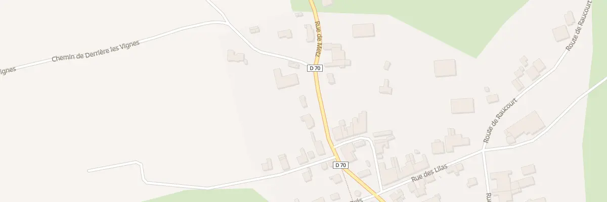 Plan du 25 Rue de Metz à Éply