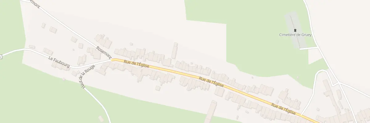 Plan du 78B Rue de l’Eglise à Gruey-lès-Surance