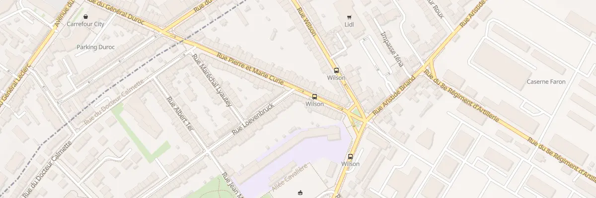 Plan du 34 Rue Pierre et Marie Curie à Vandœuvre-lès-Nancy