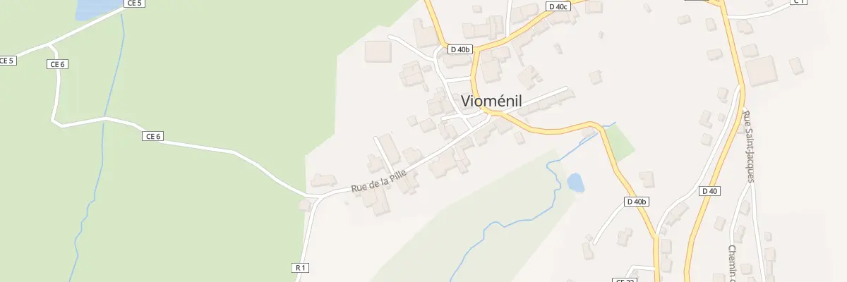 Plan du 3 Imp de la Fontaine Ronde à Vioménil