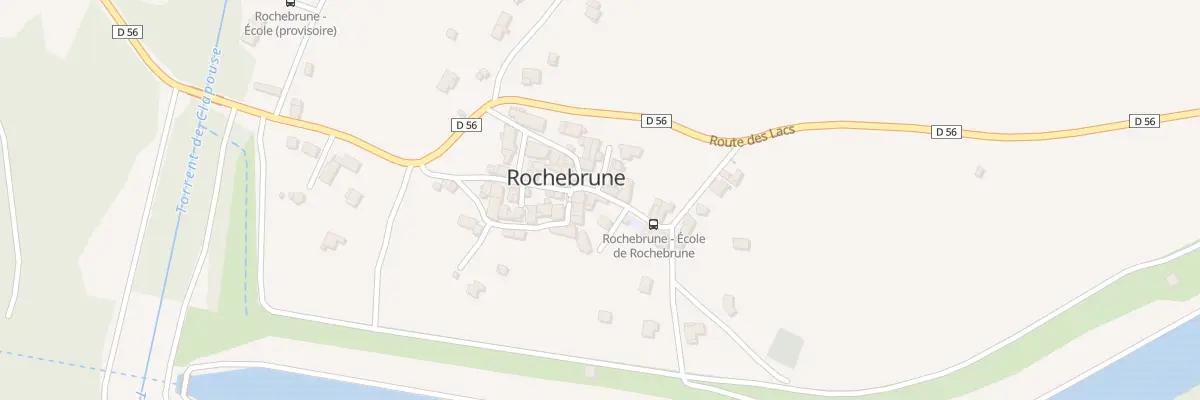 Plan du 5031 Le Village à Rochebrune