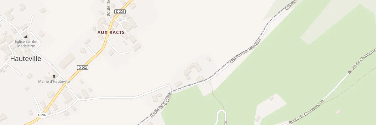 Plan du 5102 La Teppe à Hauteville
