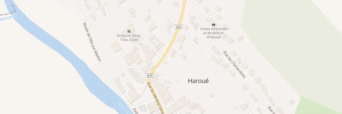 Plan du 9 Rue de l’Abbé Harmand à Haroué