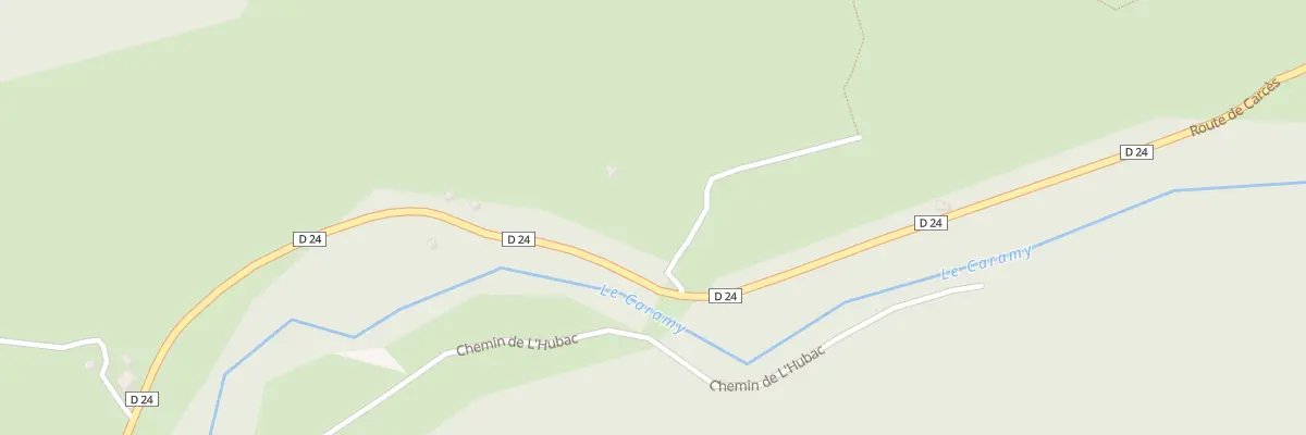 Plan du 5252 Caillat à Vins-sur-Caramy