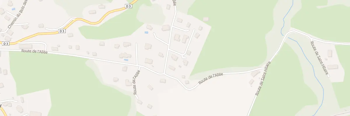 Plan du 616 Rte de l’Allée à Groisy