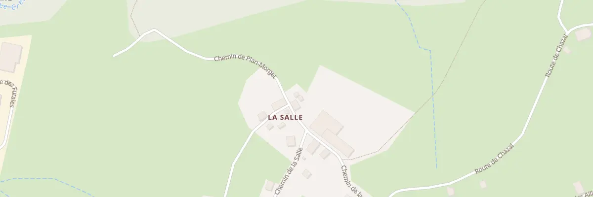 Plan du 182 Che de la Salle à Villaz