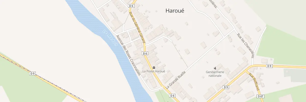 Plan du 1 Pl du Colonel Caye à Haroué